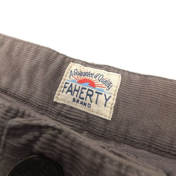 NEW Faherty Stretch Terry Corduroy 5-Pocket Pant Slim Normcore Casual Old Money - Picture 2 of 10